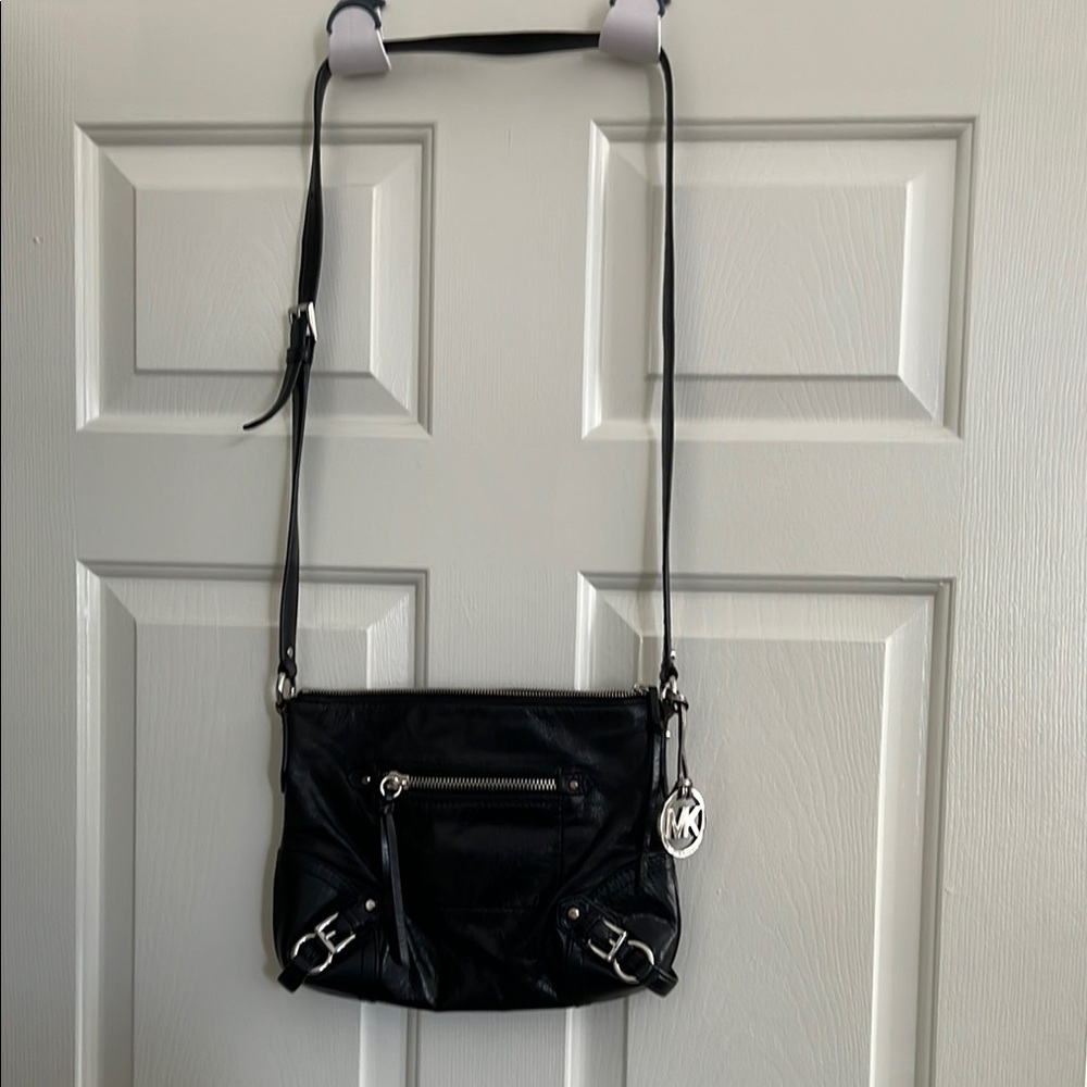 Michael Kors Black leather Crossbody Bag